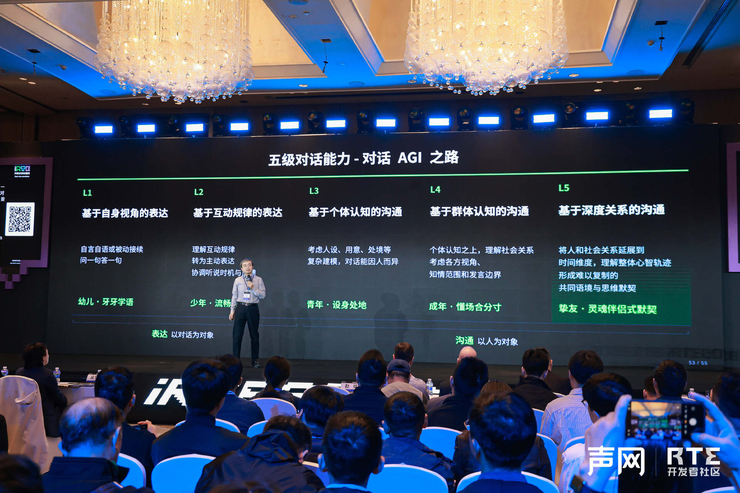 iRTE2026：对话 AI 如何迈向 AGI？声网 CEO 赵斌给出五级对话能力框架
